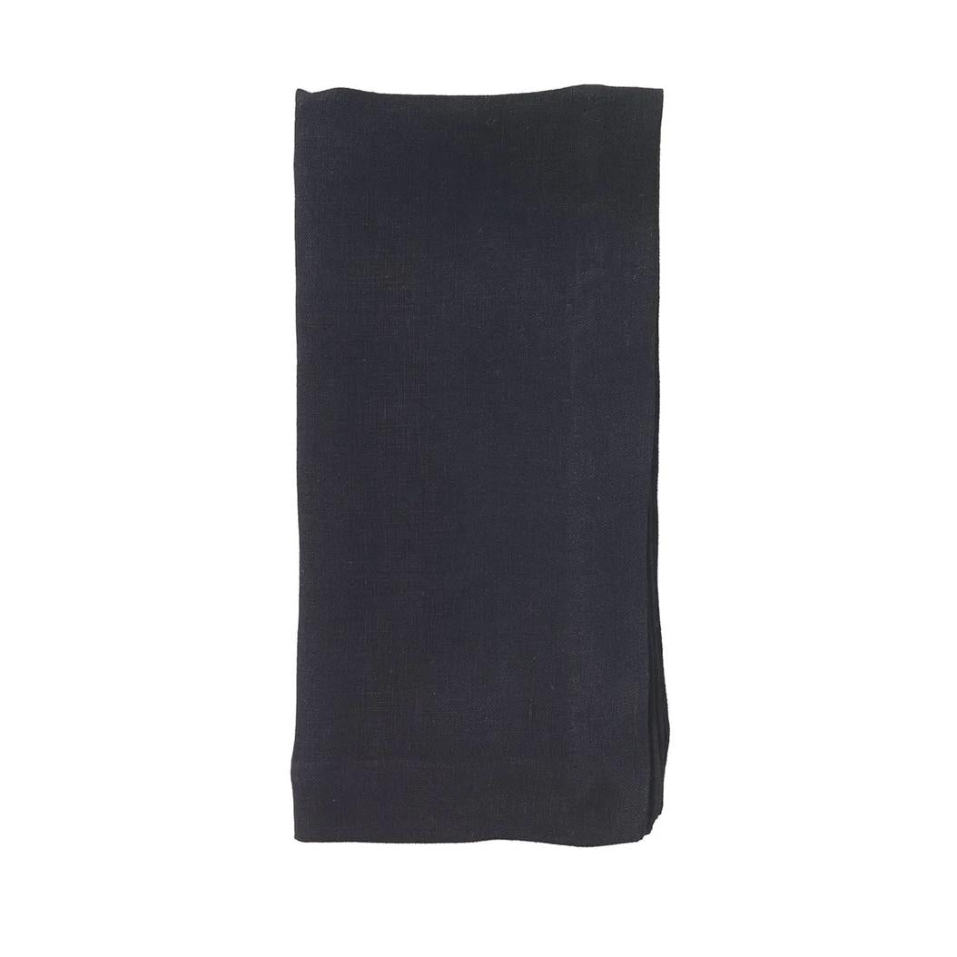 French Riviera Stonewashed Linen Napkins, Set 4