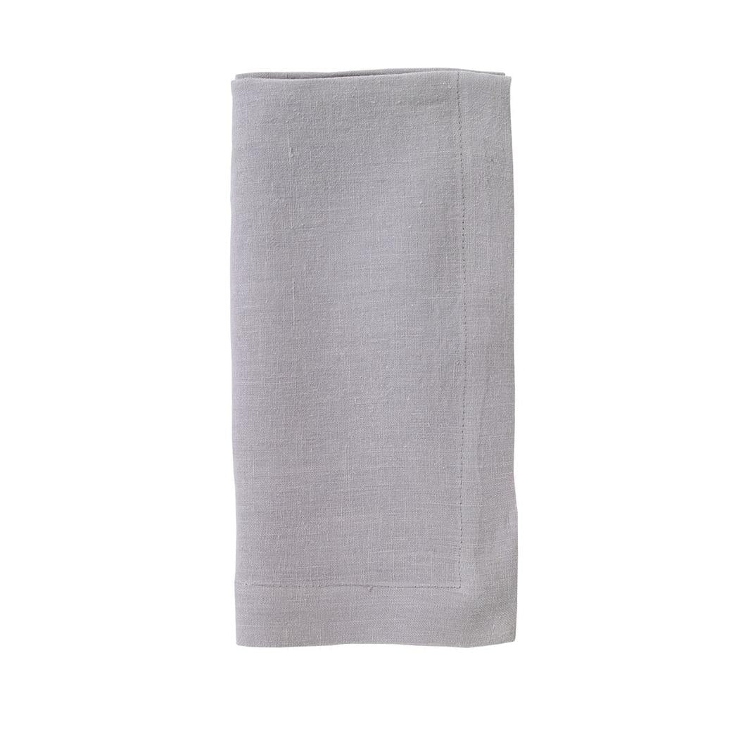 French Riviera Stonewashed Linen Napkins, Set 4