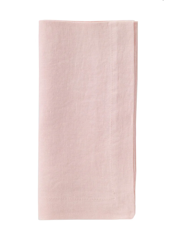 French Riviera Stonewashed Linen Napkins, Set of 4