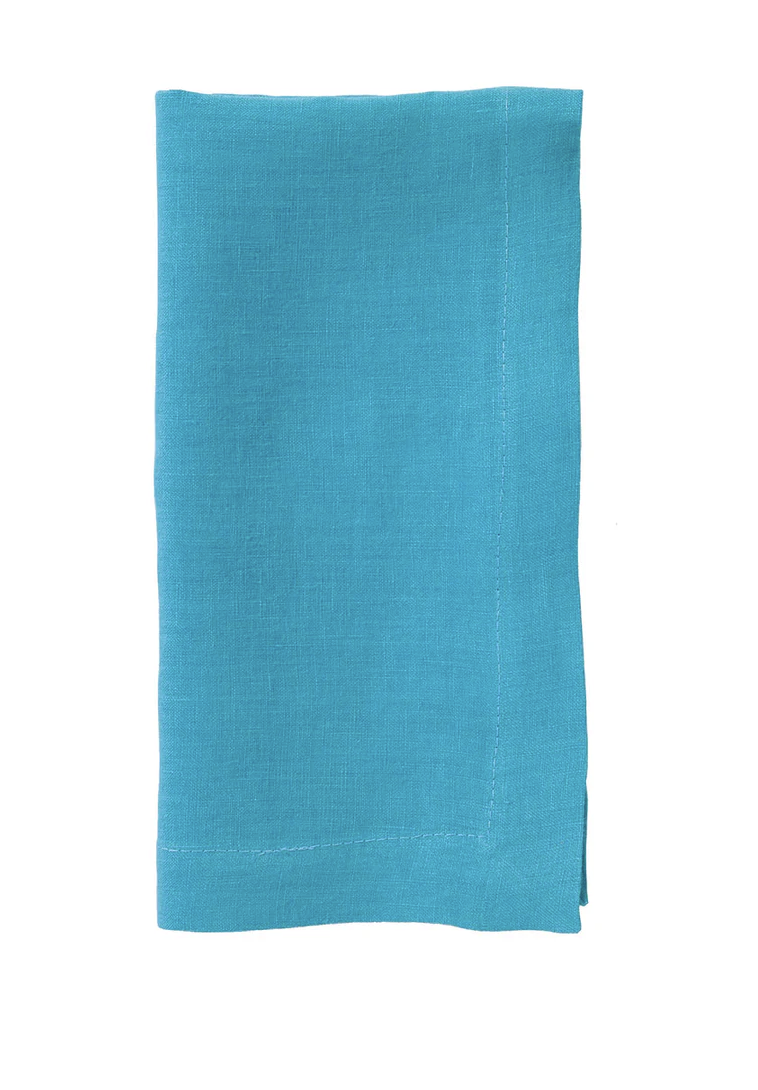 French Riviera Stonewashed Linen Napkins, Set of 4