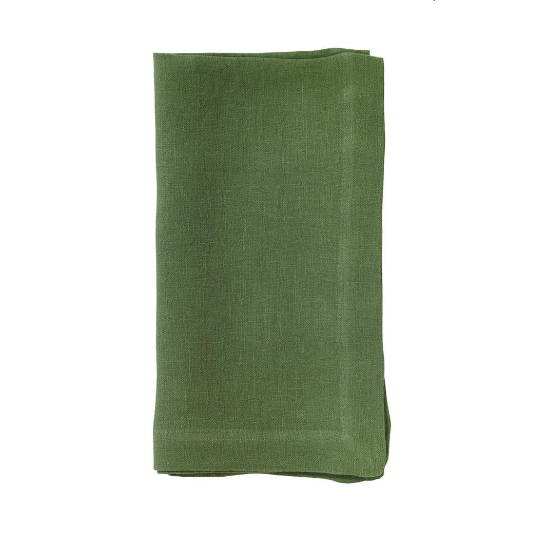 French Riviera Stonewashed Linen Napkins, Set 4