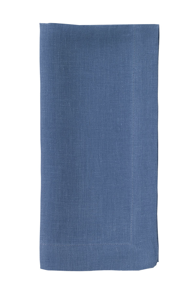 French Riviera Stonewashed Linen Napkins, Set of 4