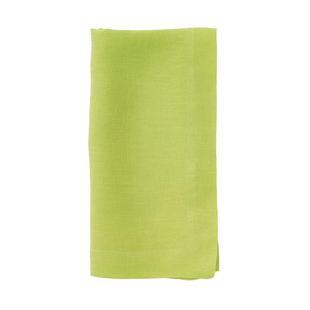 French Riviera Stonewashed Linen Napkins, Set 4