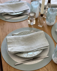 French Riviera Stonewashed Linen Napkins, Set of 4