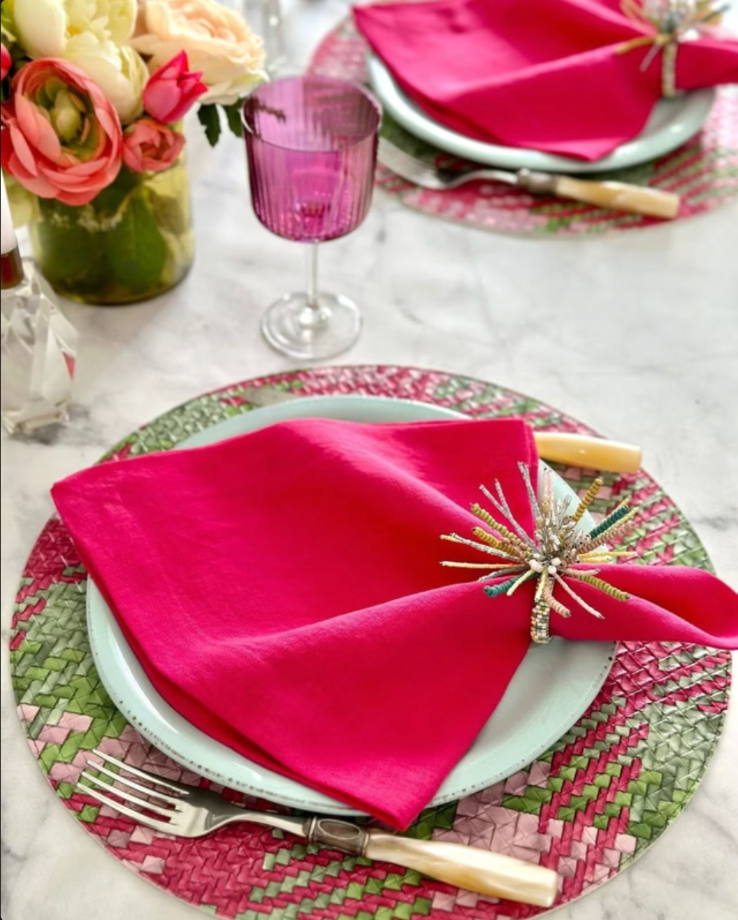 French Riviera Stonewashed Linen Napkins, Set of 4