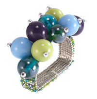 Jubilant Colorful Napkin Rings, Set of 4
