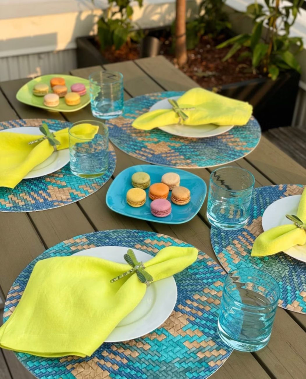 French Riviera Stonewashed Linen Napkins, Set of 4