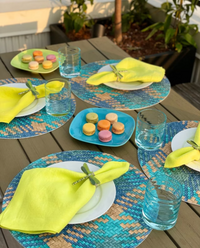 French Riviera Stonewashed Linen Napkins, Set of 4