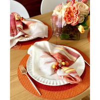 Jubilant Colorful Napkin Rings, Set 4 - Ring Side View | Bone & Brass