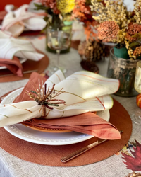 Porto Vinyl Placemats, Set of 4