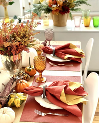 Porto Vinyl Placemats, Set of 4