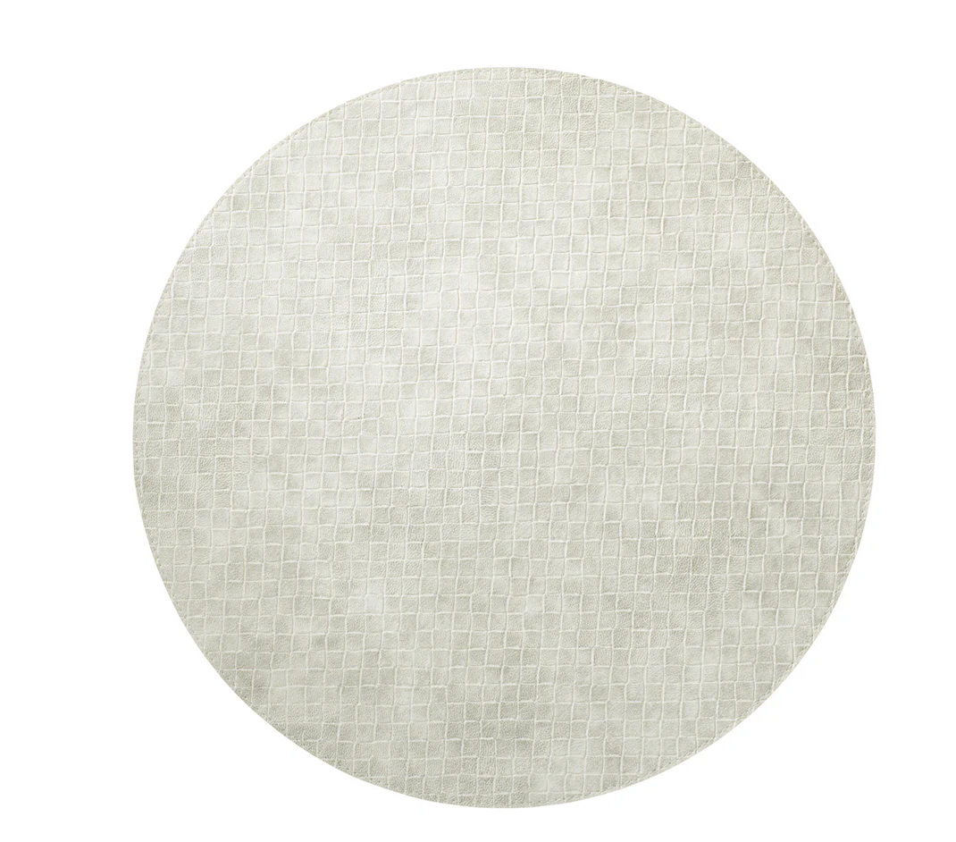 Tresse Round Placemats, Set of 4