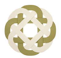 Primrose Round Placemats, Set of 4