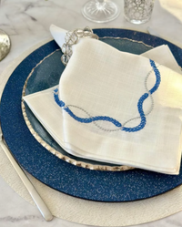 Gem Luminous Round Placemats, Set of 4