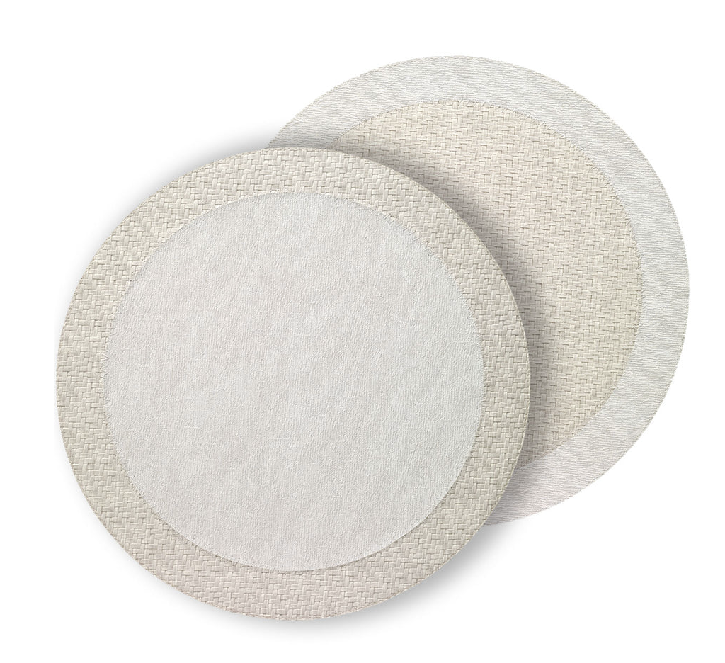 Halo Reversible Round Placemats, Set of 4