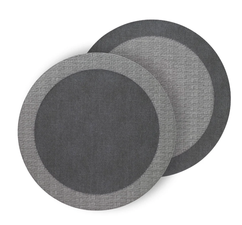 Halo Reversible Round Placemats, Set of 4