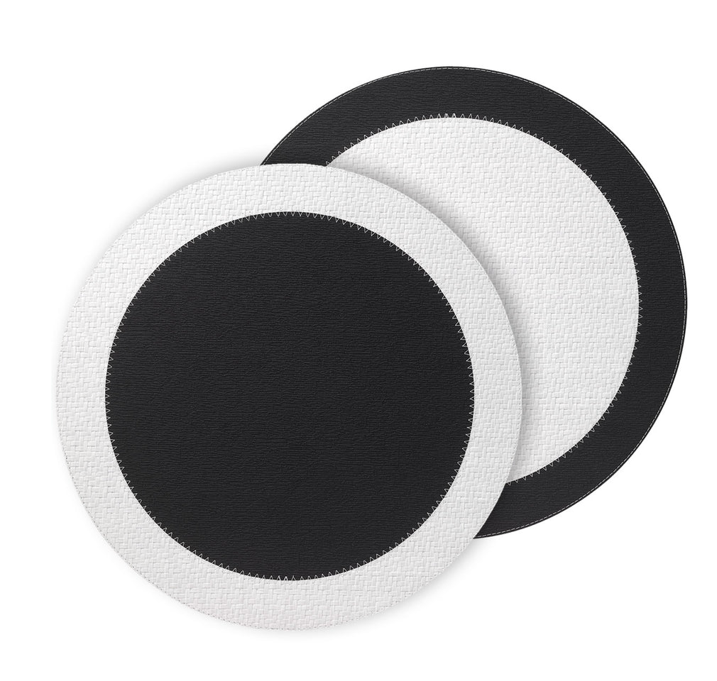 Halo Reversible Round Placemats, Set of 4
