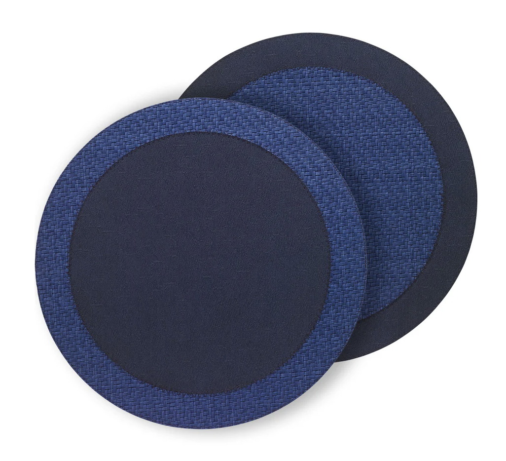 Halo Reversible Round Placemats, Set of 4