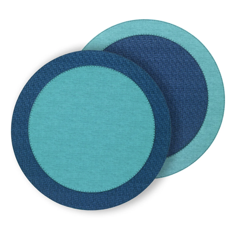 Halo Reversible Round Placemats, Set of 4