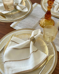 Ray Shagreen Placemats, Set of 4