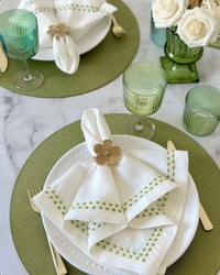 Ray Shagreen Placemats, Set of 4