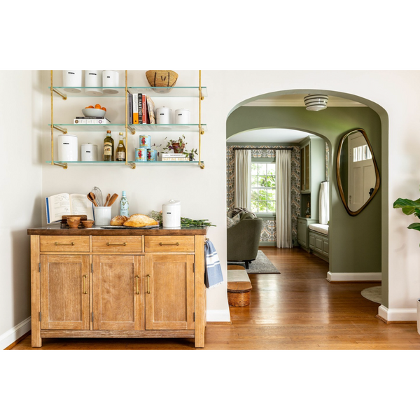 Galet Antique Gold Leaf Mirror