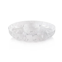 Opal White Chip Dip Serving Bowl | Bone & Brass