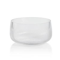 Chatham Rippled Glass Serving Bowl