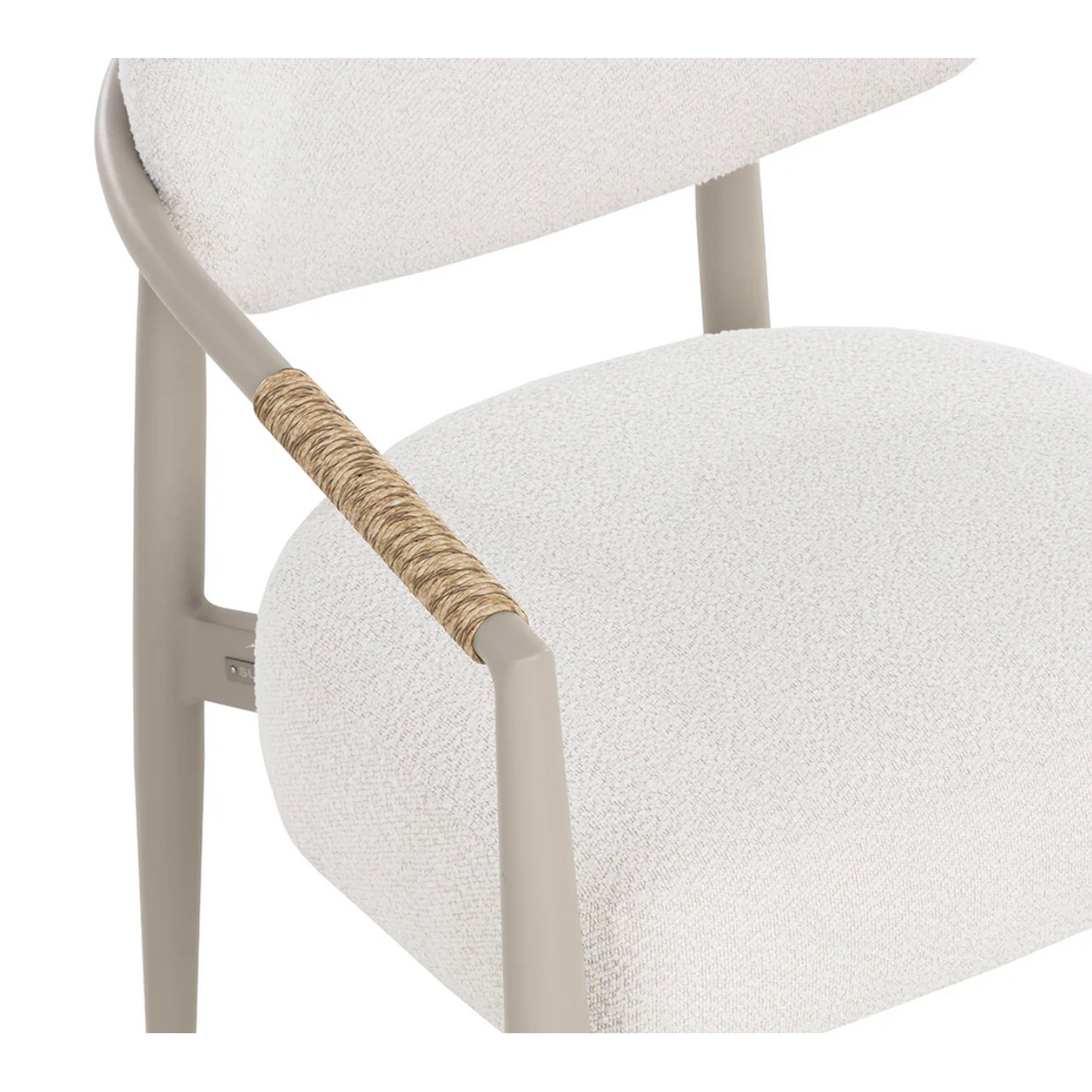 Marita Outdoor Dining Armchair - Greige