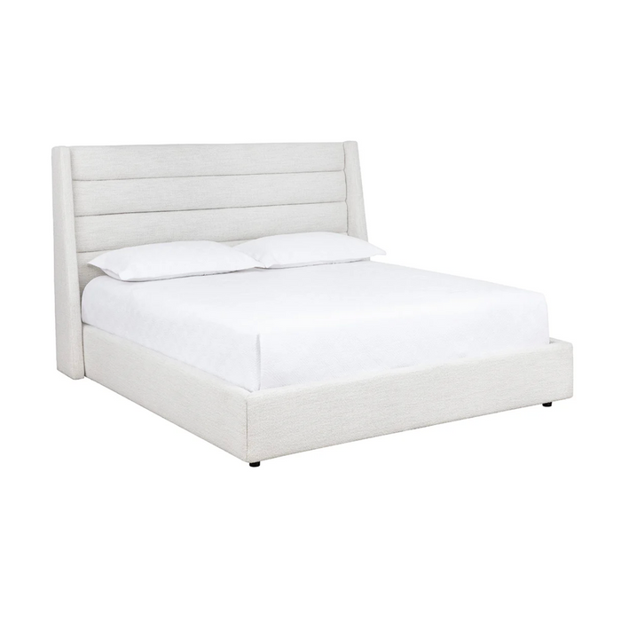 Emmit Bed - Queen - Merino Pearl