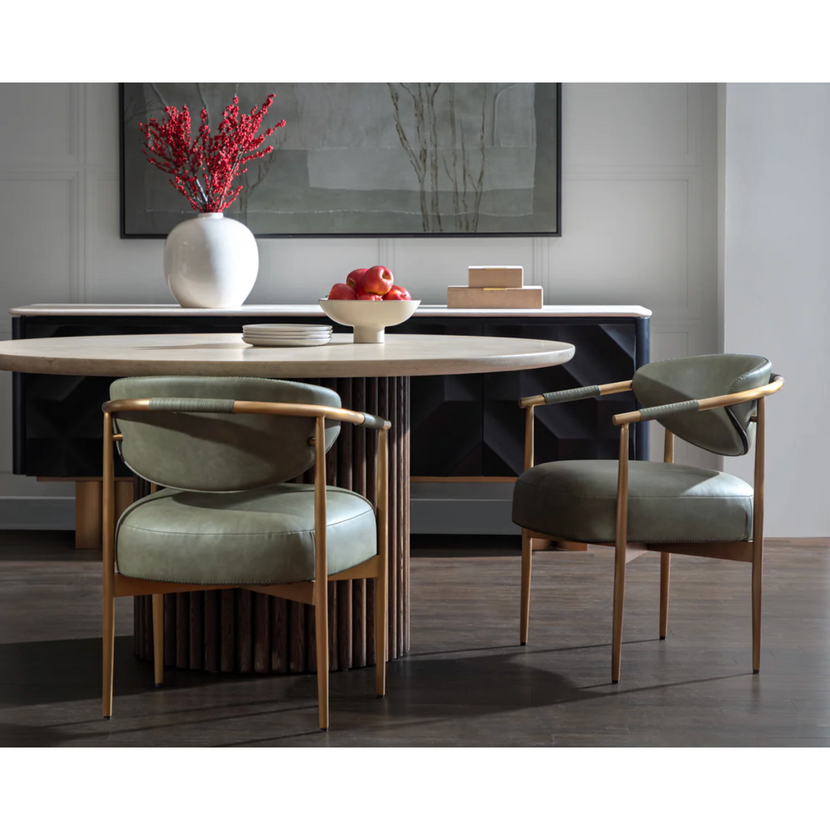 Heloise Dining Armchair - Ivanhoe Pine