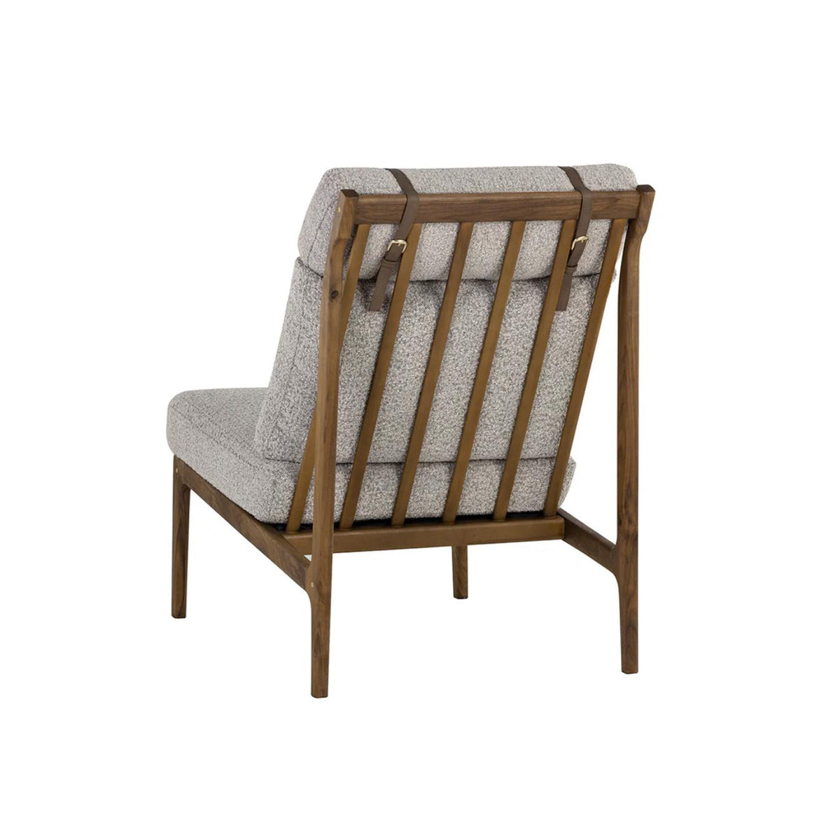 Elanor Lounge Chair - Copenhagen Cappuccino - Chair Side View | Bone & Brass