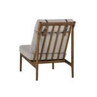 Elanor Lounge Chair - Copenhagen Cappuccino - Chair Side View | Bone & Brass