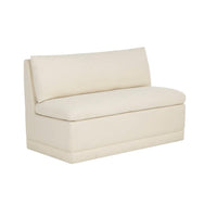 Donatella Alabaster Dining Banquette | Bone & Brass