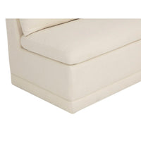Donatella Alabaster Dining Banquette - Chair View | Bone & Brass