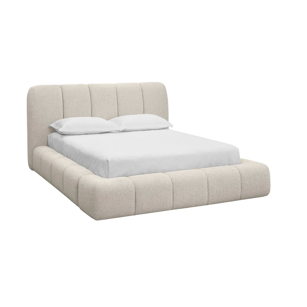 Olena Bed - Queen - Santa Cruz Oatmeal
