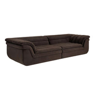 Bello Mink Brown Sofa | Bone & Brass
