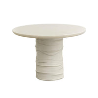 Alanya Cream Round Dining Table | Bone & Brass