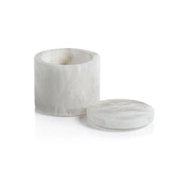 Côte d'Azur Alabaster Apothecary Jar | Bone & Brass