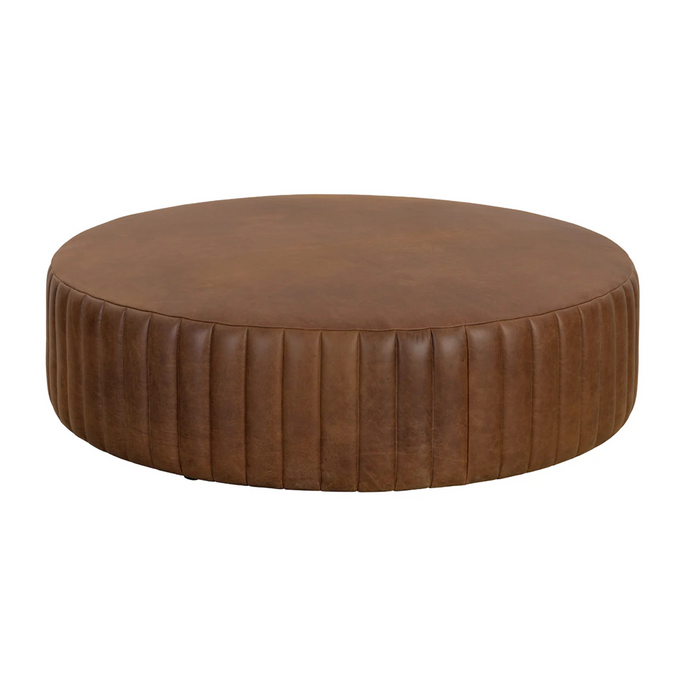 Divano Ottoman - Lucia Tobacco Leather