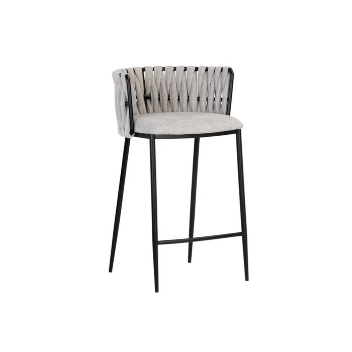 Sarai Counter Stool - Belfast Heather Grey