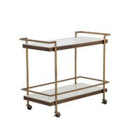 Contardi Bronze Indoor & Outdoor Bar Cart | Bone & Brass
