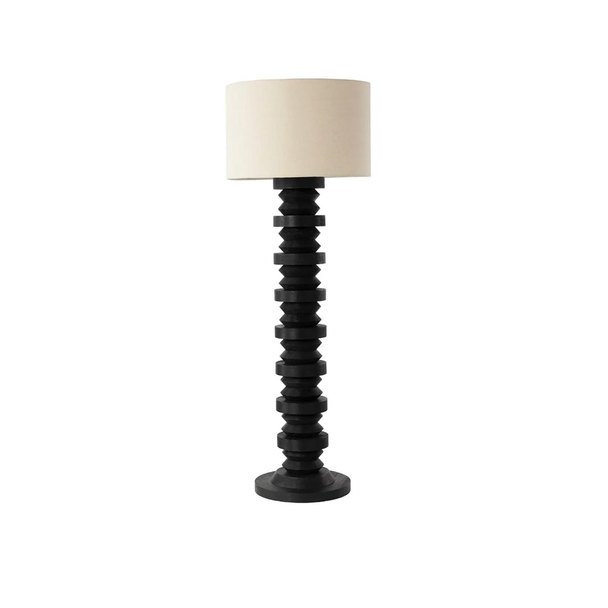 Capo Floor Lamp - Floor Lamp Shade | Bone & Brass