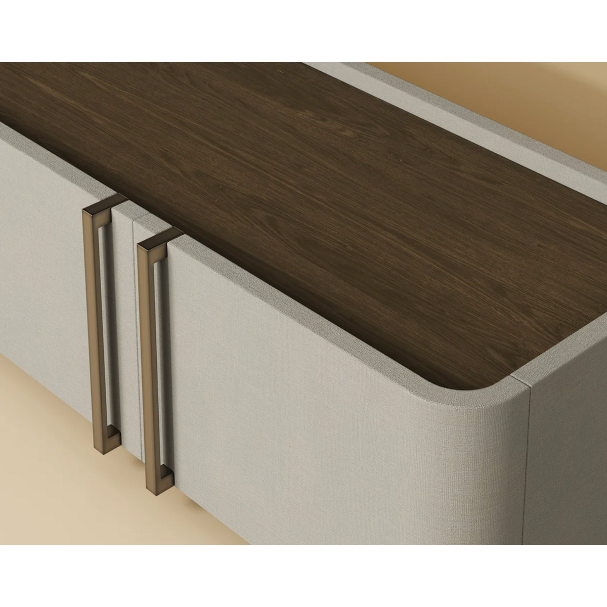 Jamille Cream Media & Storage Cabinet