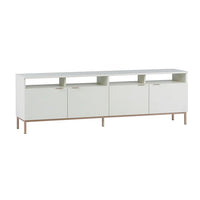 Ambrose Cream Modular Storage Media Cabinet