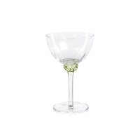 Colleen Jewel Stem Martini Cocktail Glasses, Set of 4 - Glass Detail | Bone & Brass