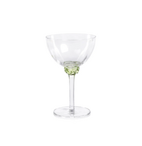 Colleen Optic Martini | Cocktail Glasses | Multicolor, Set of 4