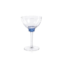 Colleen Jewel Stem Martini Cocktail Glasses, Set of 4 - Glass Stem Detail | Bone & Brass