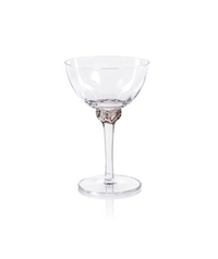 Colleen Optic Martini | Cocktail Glasses | Multicolor, Set of 4