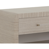 Atherton Sand Raffia Nightstand